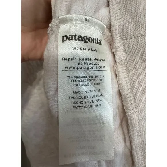Patagonia quilted crewneck sweatshirt size small tall Excellent - Picture 5 of 5